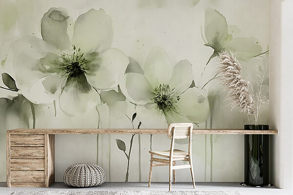 Flores suaves em delicados tons pastel. Flores suaves em delicados tons pastel.