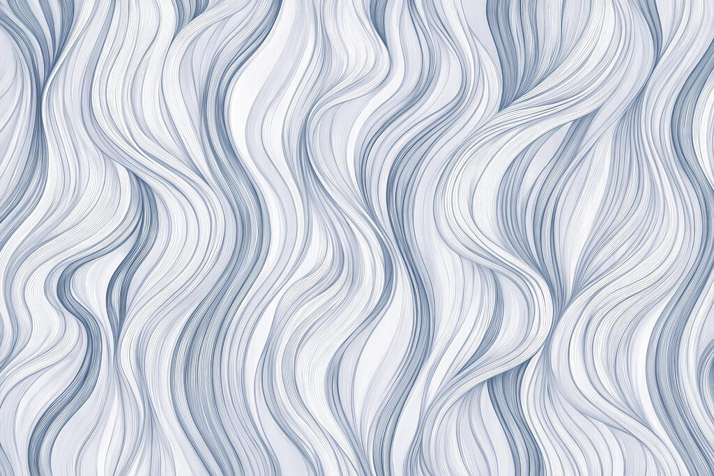 Padrão ondulado branco e azul Padrão ondulado branco e azul