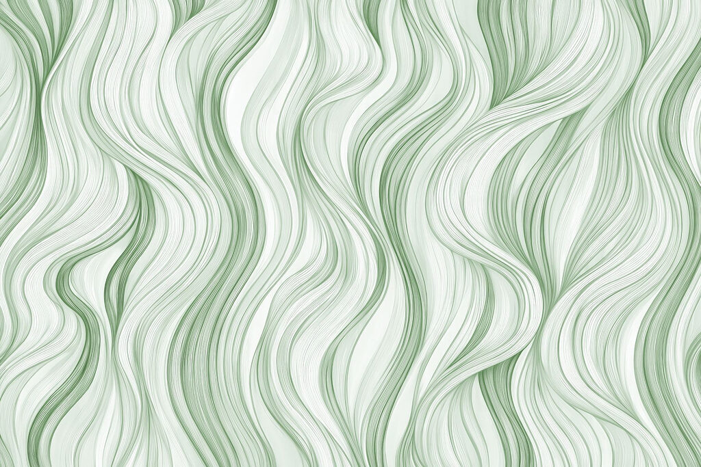 Padrão ondulado verde e branco Padrão ondulado verde e branco