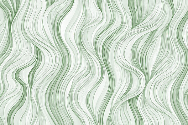 Padrão ondulado verde e branco Padrão ondulado verde e branco