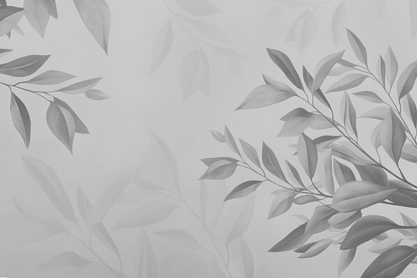 Folhas suaves num pano de fundo suave Folhas suaves num pano de fundo suave