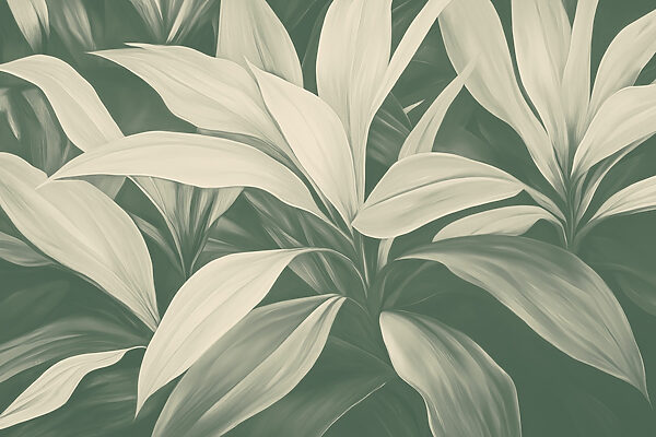 Folhas suaves em suave harmonia. Folhas suaves em suave harmonia.
