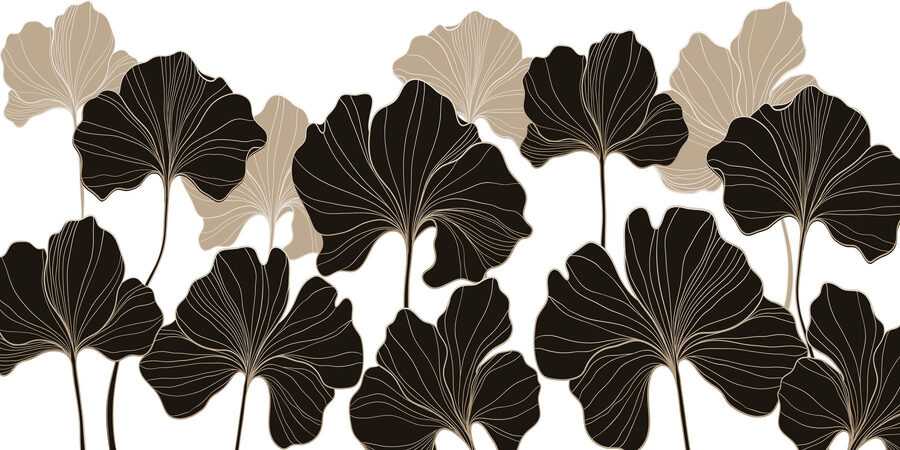 A elegância da natureza em tons monocromáticos