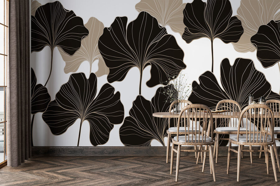 A elegância da natureza em tons monocromáticos