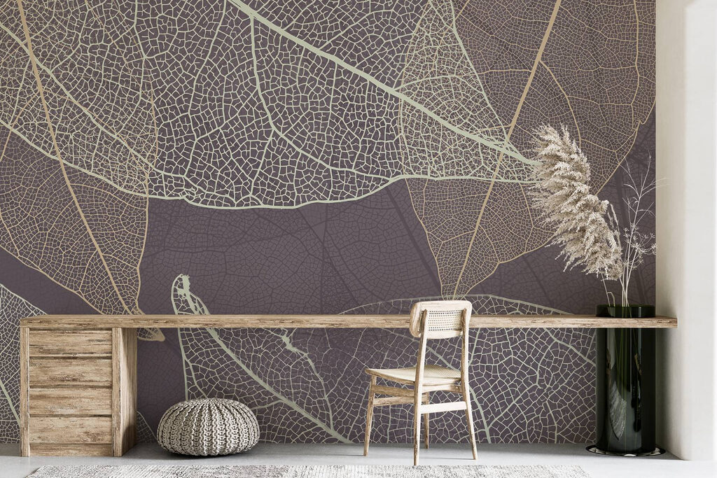 Nature's delicate leaf patterns revealed Nature's delicate leaf patterns revealed