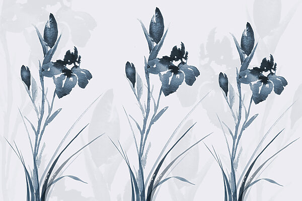 Flores delicadas em tons suaves Flores delicadas em tons suaves