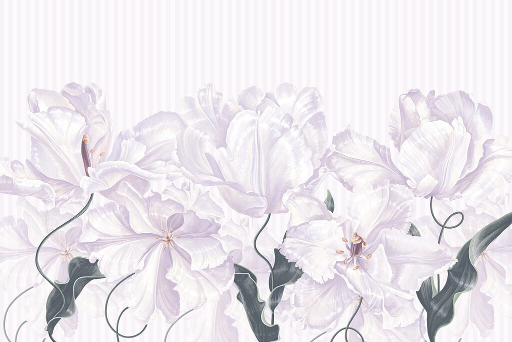 Flores suaves em delicada harmonia Flores suaves em delicada harmonia
