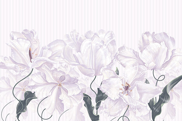 Flores suaves em delicada harmonia Flores suaves em delicada harmonia