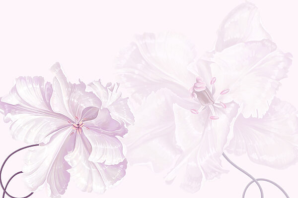 Flores delicadas em tons suaves. Flores delicadas em tons suaves.