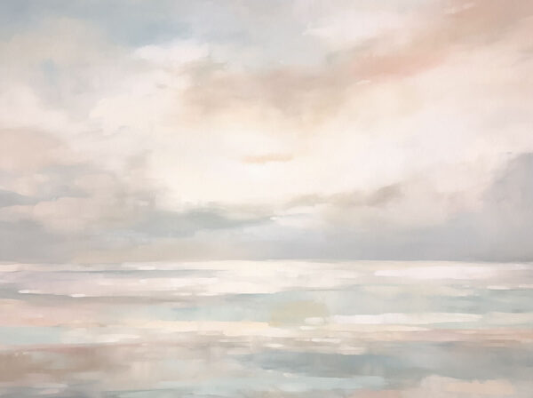 Pintura de um céu nublado Pintura de um céu nublado