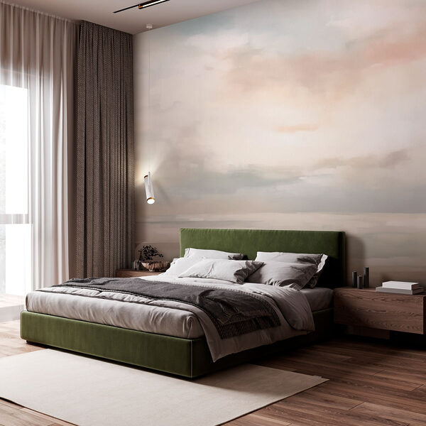Pintura de um céu nublado Pintura de um céu nublado