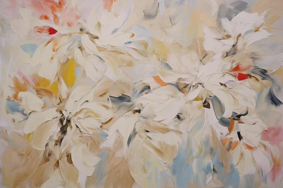 Pintura de flores
