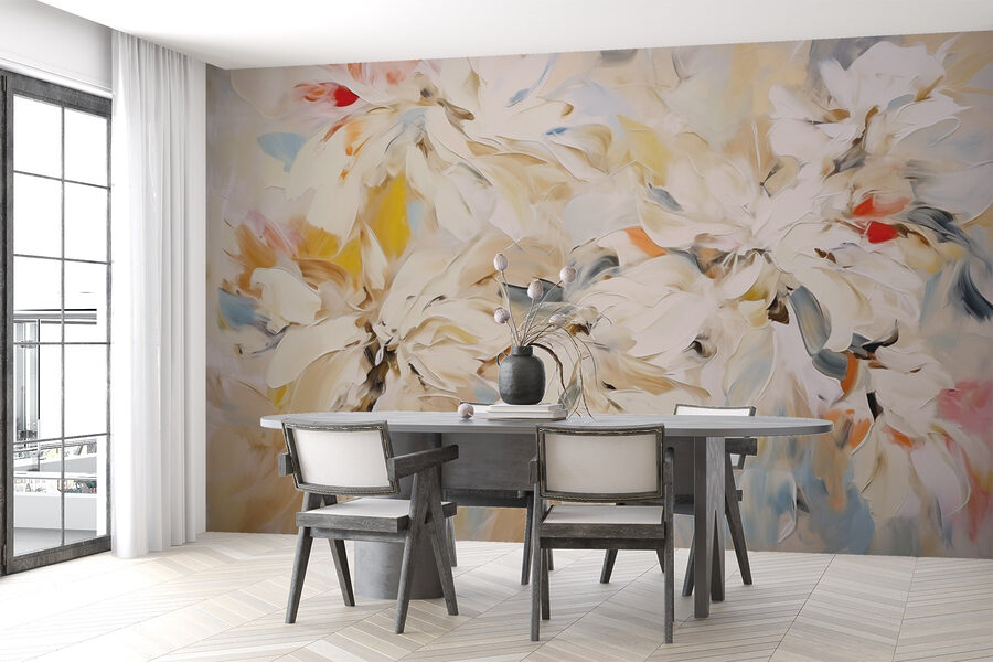 Pintura de flores