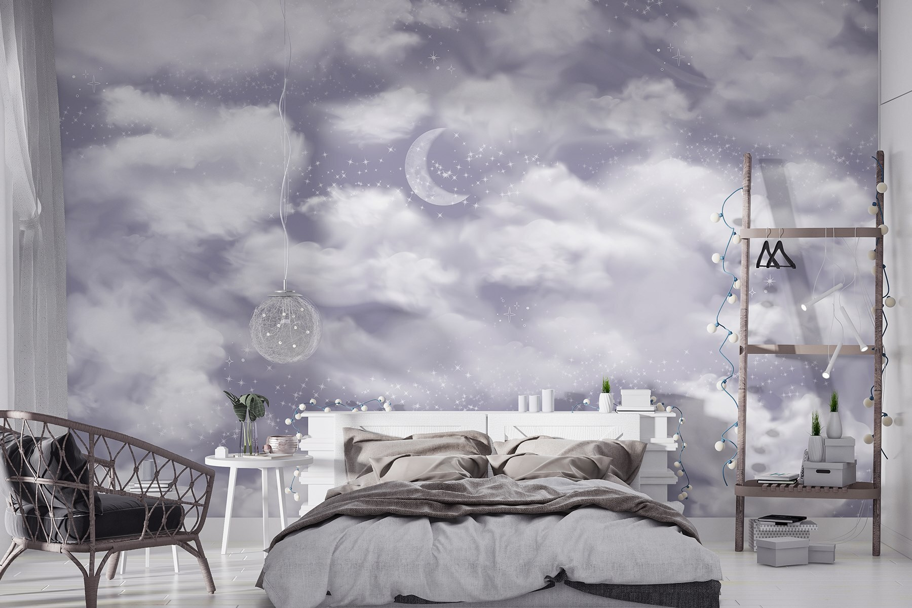 Moon in the sky