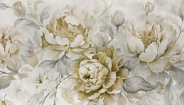 Elegância floral suave em tons suaves. Elegância floral suave em tons suaves.