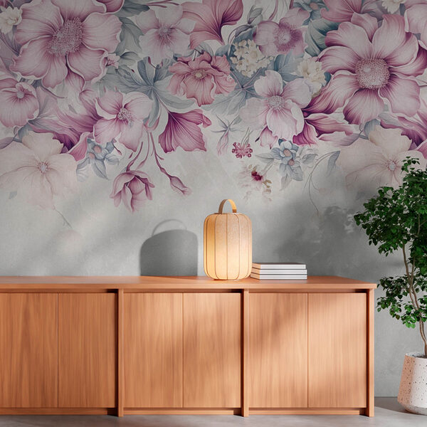 Elegância floral em tons pastel suaves. Elegância floral em tons pastel suaves.
