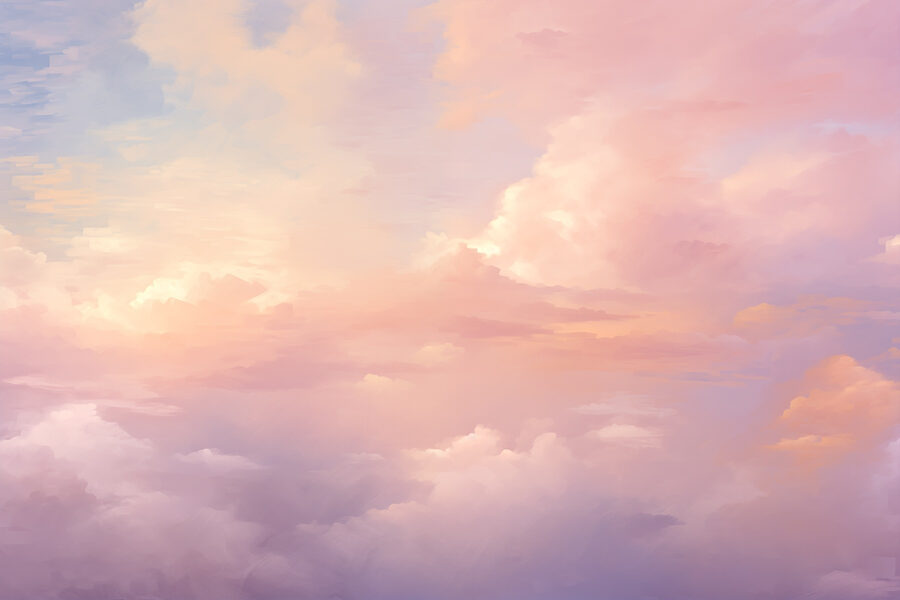 Céu com nuvens no céu