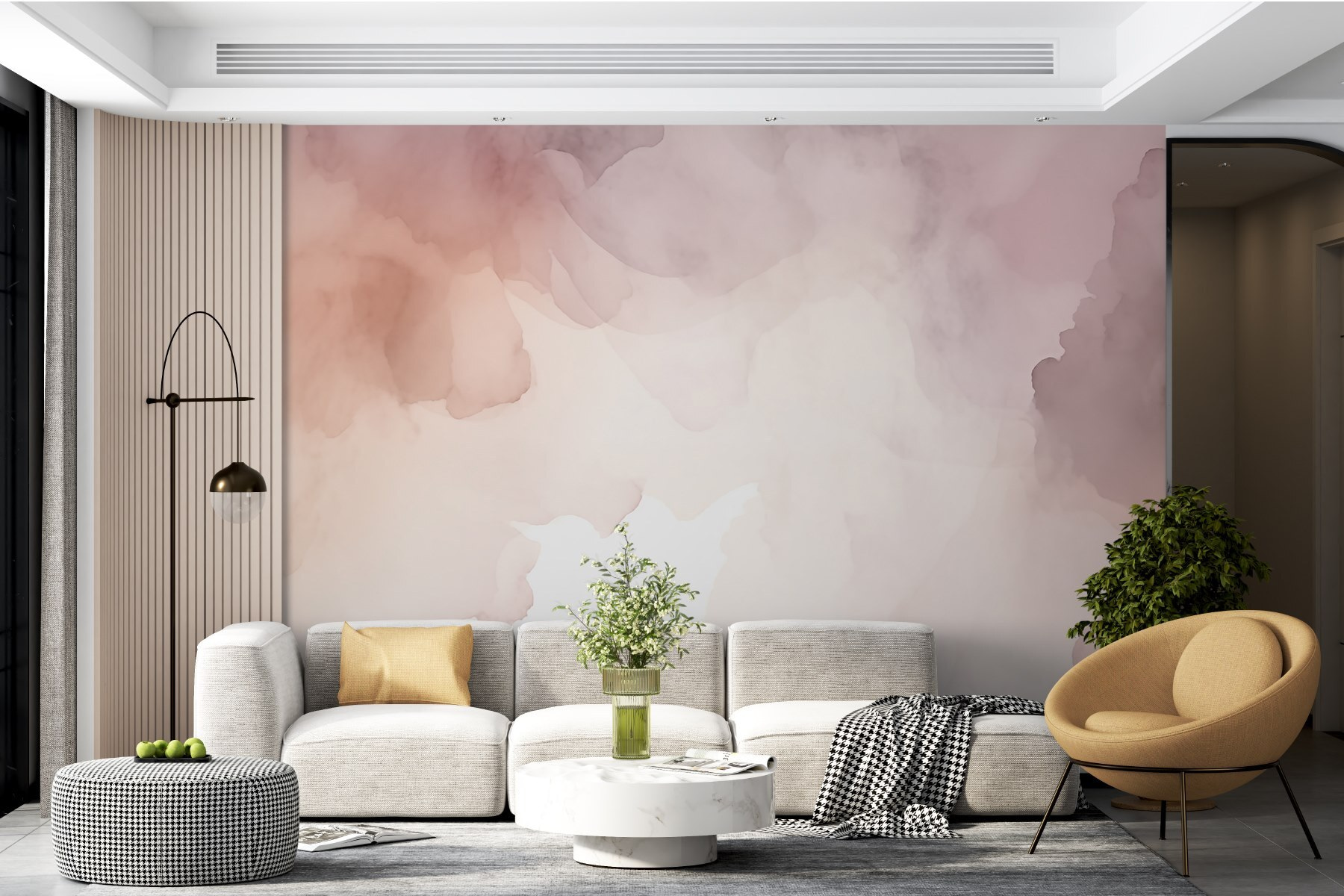 Soft hues blend in gentle harmony