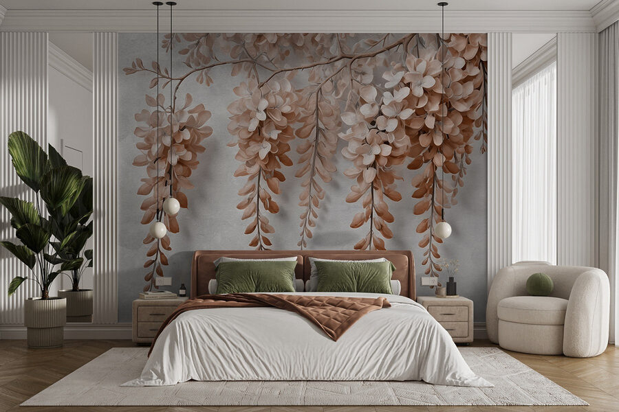 Papel de parede Ramo com flores