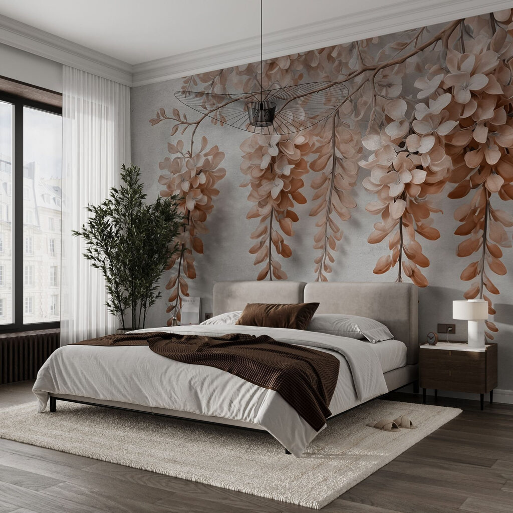 Branch with flowers on it Branch with flowers on it