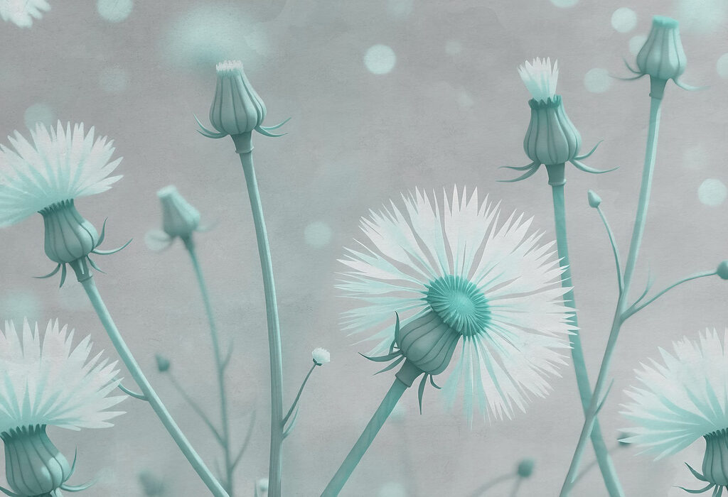 Delicate flowers in soft hues Delicate flowers in soft hues