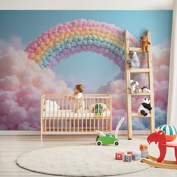 Rainbow made of clouds Rainbow made of clouds