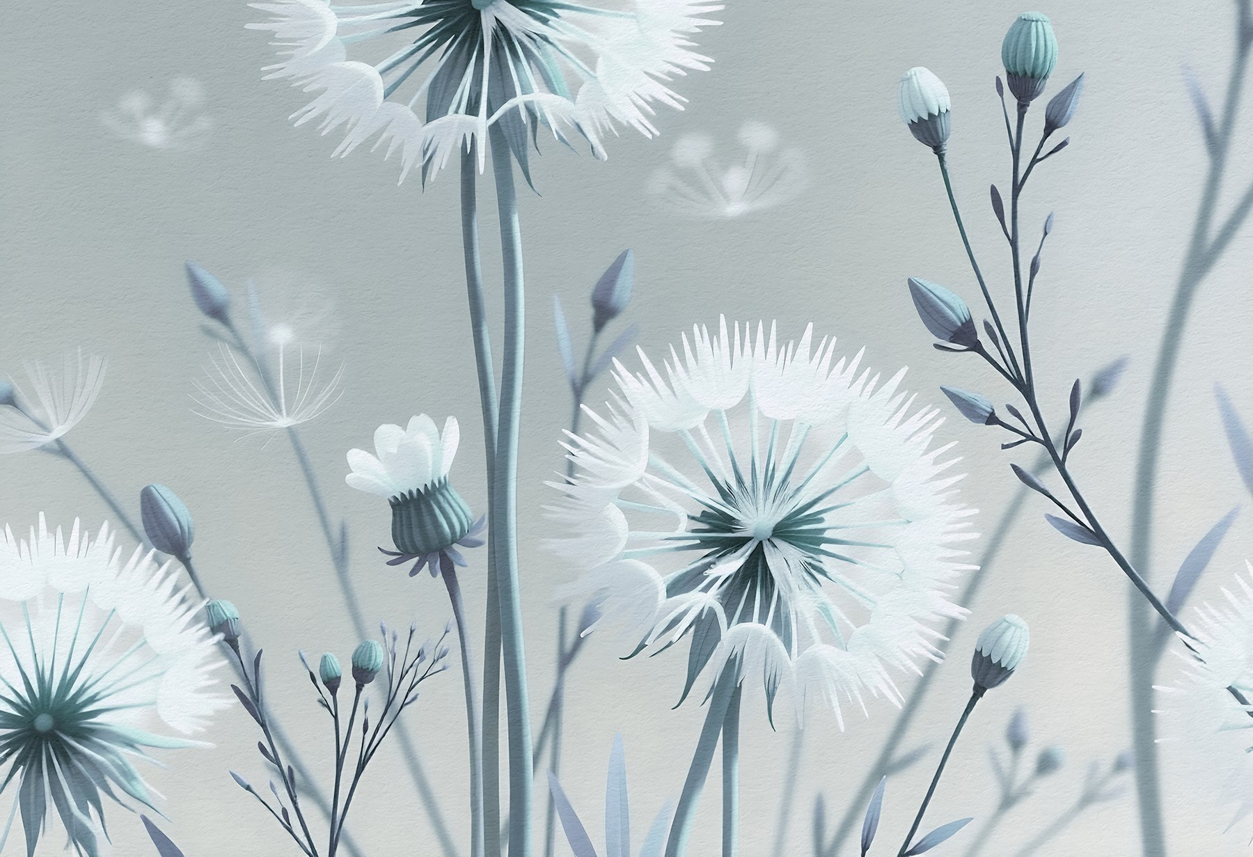 Delicate blooms in soft hues Delicate blooms in soft hues
