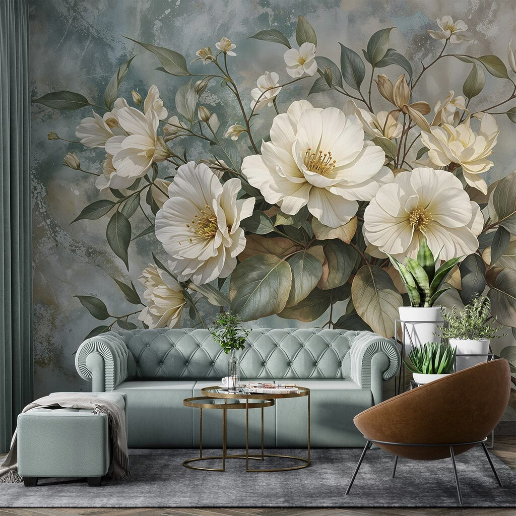 Delicate blooms against a soft backdrop Delicate blooms against a soft backdrop