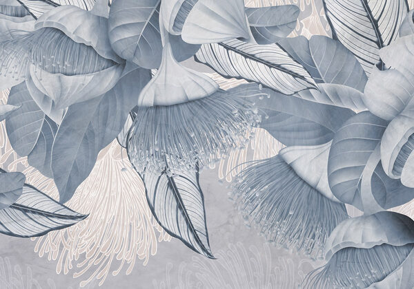 Folhas delicadas em tons suaves. Folhas delicadas em tons suaves.