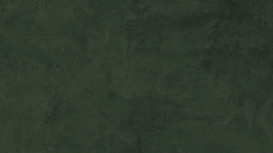 Parede verde escura com arestas rugosas