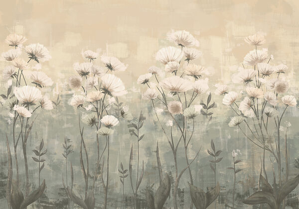 Flores delicadas em tons suaves Flores delicadas em tons suaves