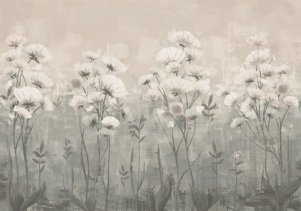 Flores delicadas em tons suaves Flores delicadas em tons suaves