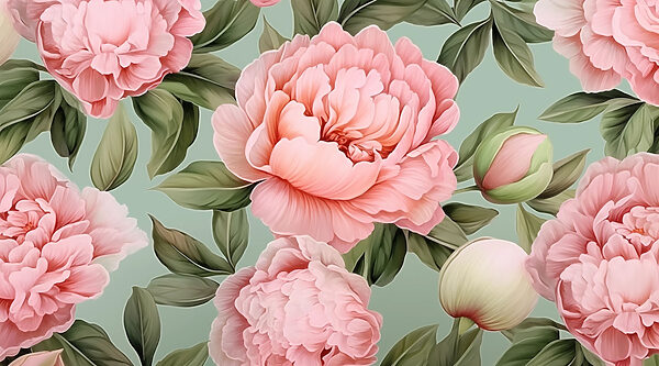 Lindas flores em tons pastel suaves Lindas flores em tons pastel suaves