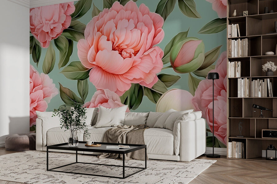 Lindas flores em tons pastel suaves Lindas flores em tons pastel suaves