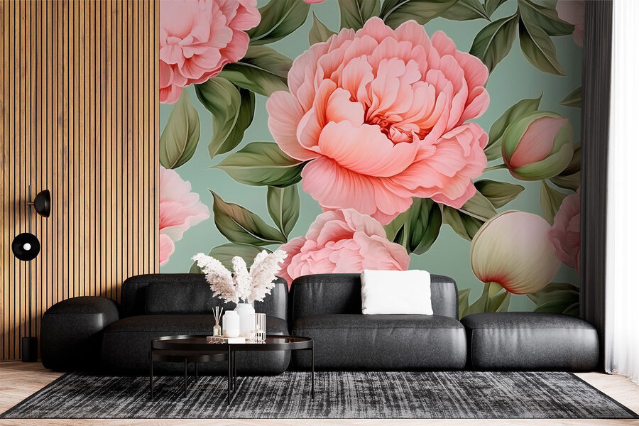 Lindas flores em tons pastel suaves Lindas flores em tons pastel suaves