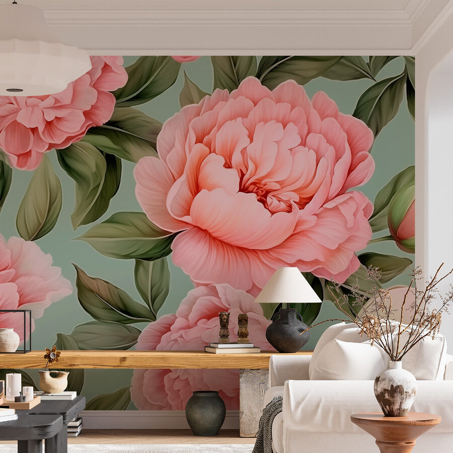 Lindas flores em tons pastel suaves Lindas flores em tons pastel suaves