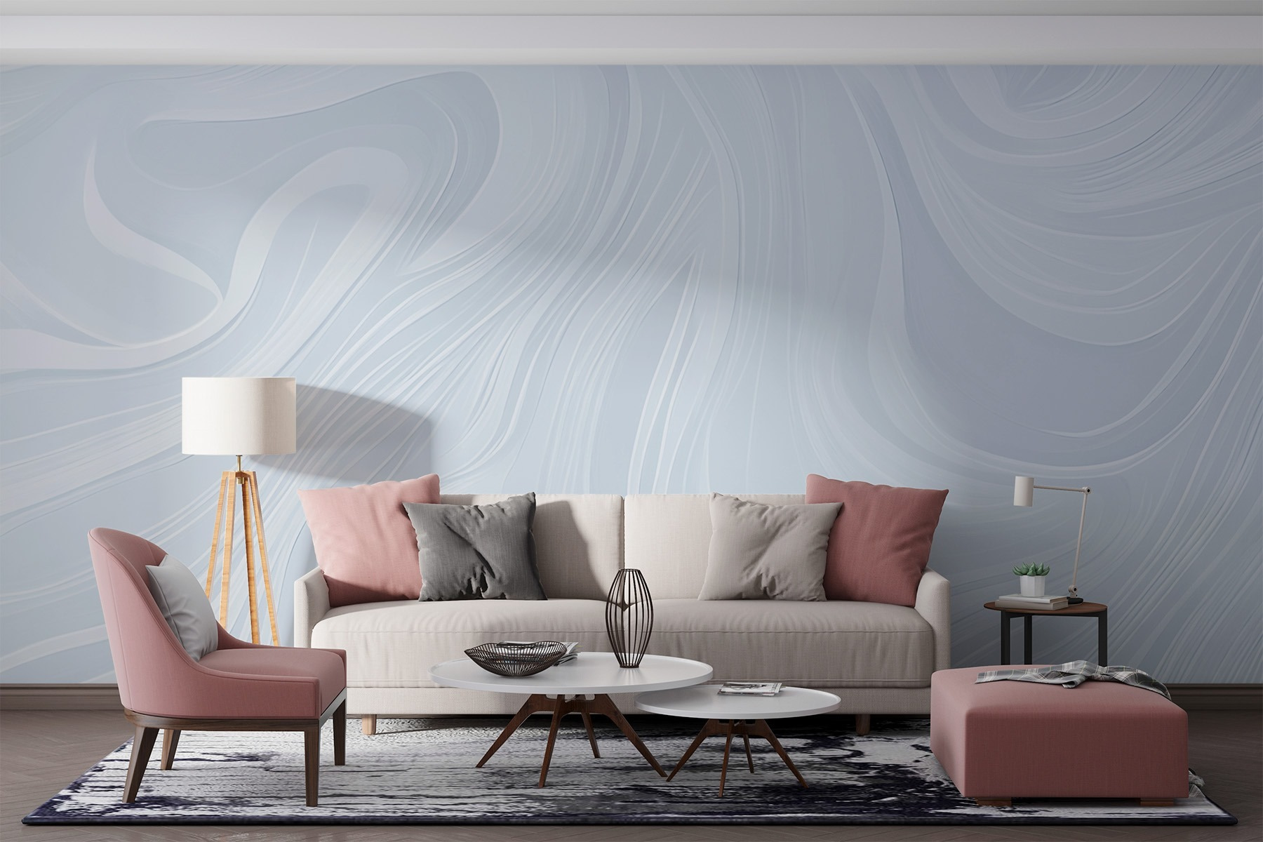 White and grey swirly background White and grey swirly background