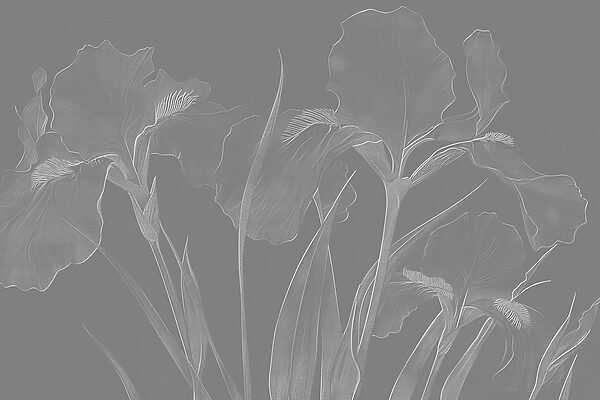 Padrões florais elegantes em tons suaves Padrões florais elegantes em tons suaves