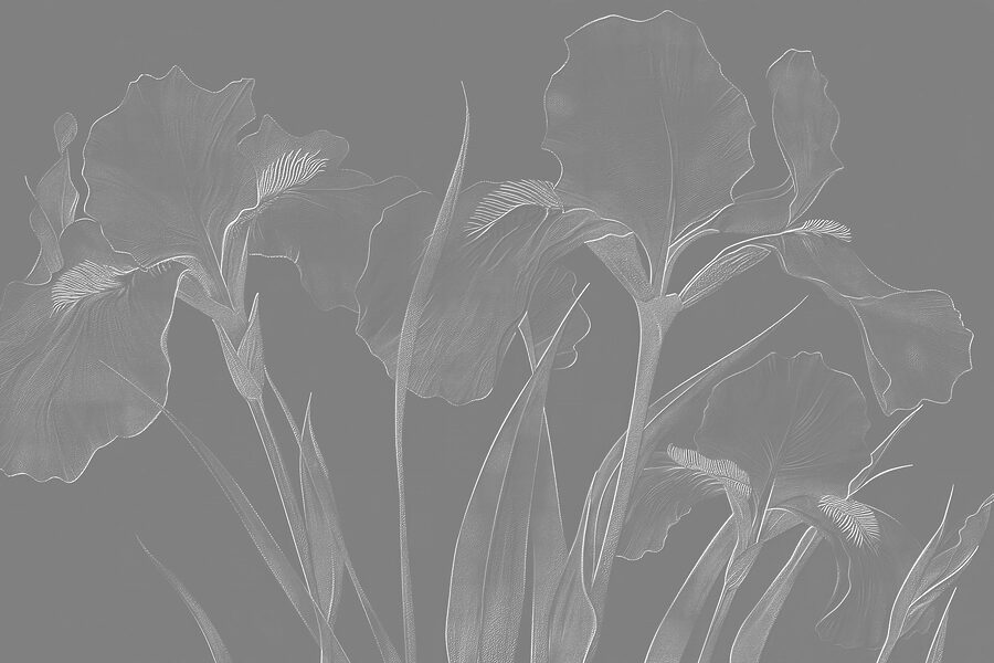 Padrões florais elegantes em tons suaves