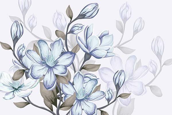 Flores delicadas em tons suaves. Flores delicadas em tons suaves.