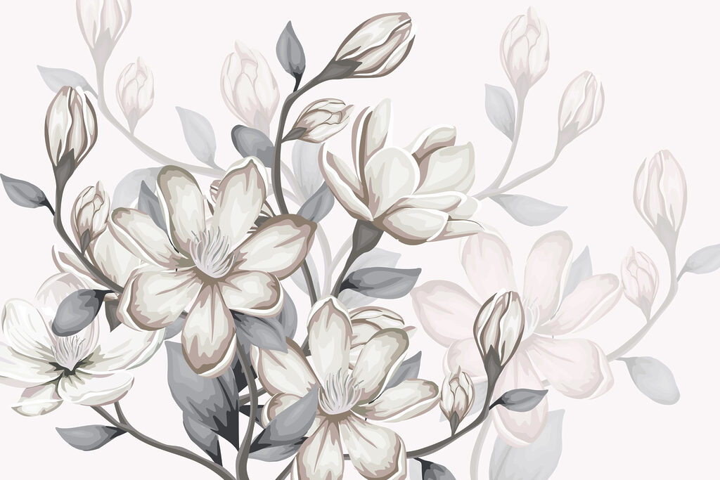 Flores delicadas em tons suaves. Flores delicadas em tons suaves.