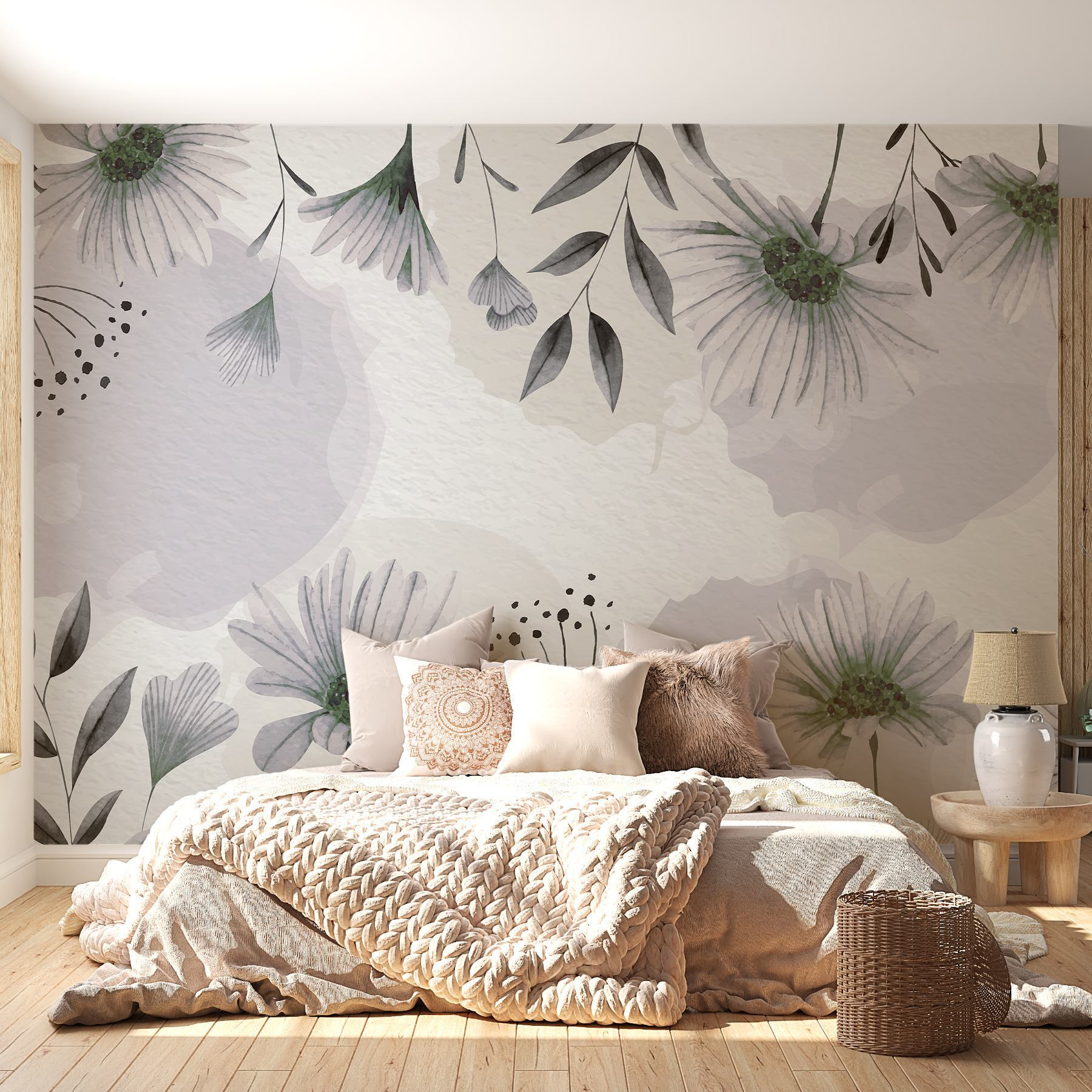 Delicate floral watercolor pattern design Delicate floral watercolor pattern design