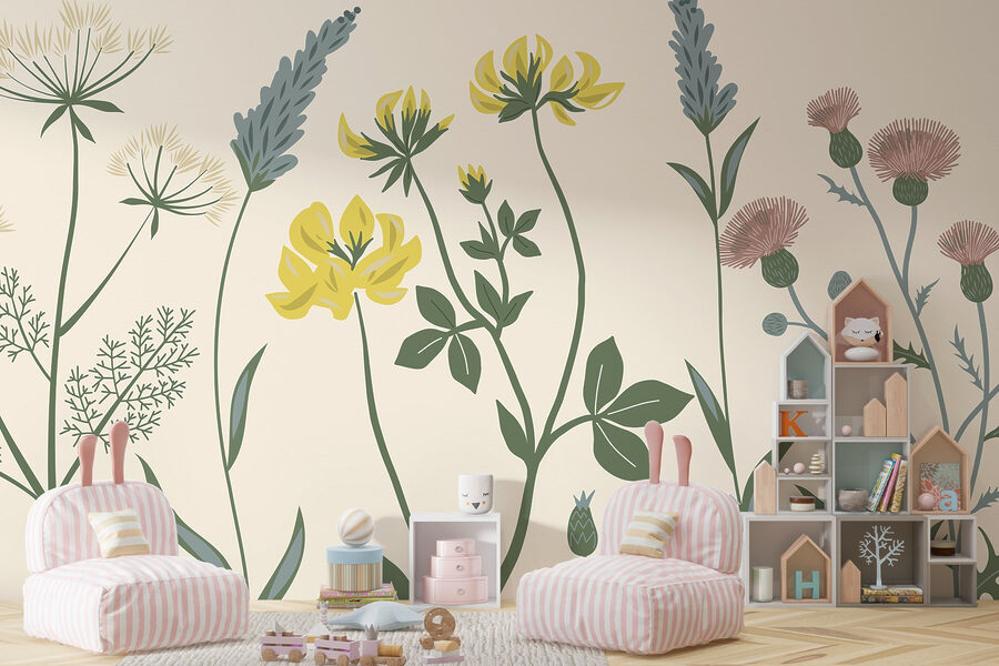 Arranjo floral elegante em cores suaves