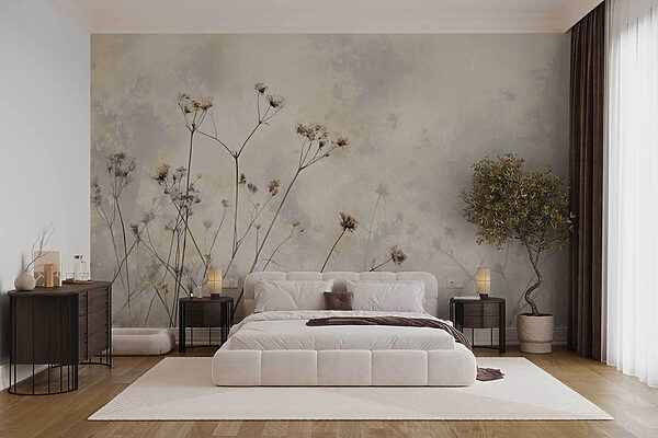 Flores delicadas em tons suaves Flores delicadas em tons suaves