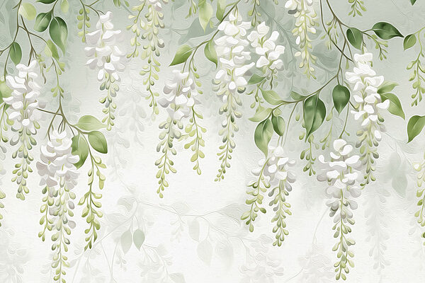 Flores delicadas em tons suaves Flores delicadas em tons suaves