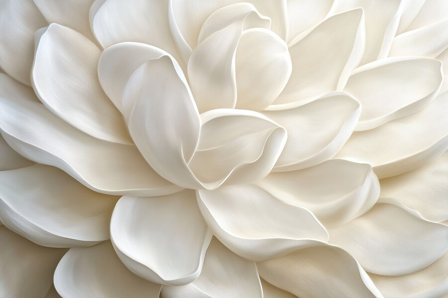 Papel de parede Pétalas suaves em camadas delicadas. - Image 5