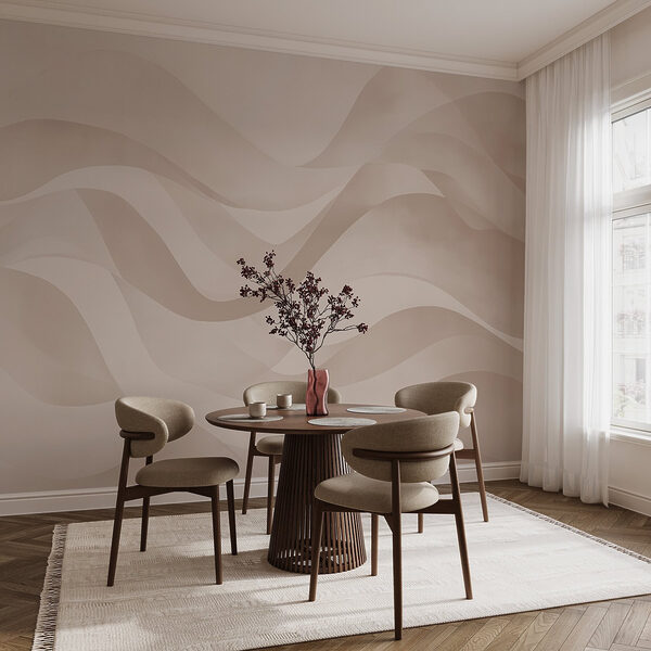 Fundo branco e cor-de-rosa com linhas onduladas Fundo branco e cor-de-rosa com linhas onduladas