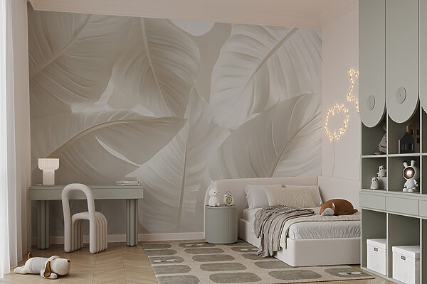 Folhas delicadas em tons suaves. Folhas delicadas em tons suaves.