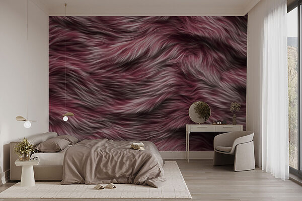 Ondas de textura suave e colorida. Ondas de textura suave e colorida.