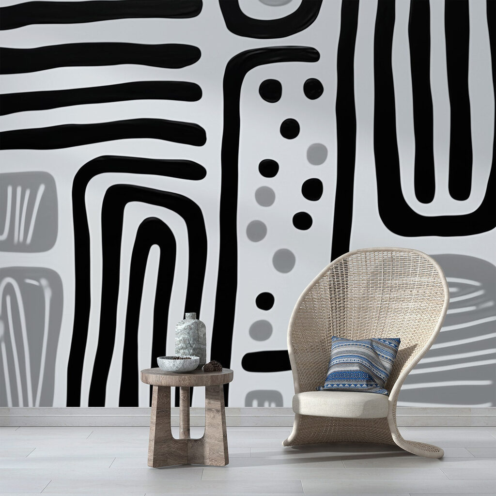 Black and white pattern